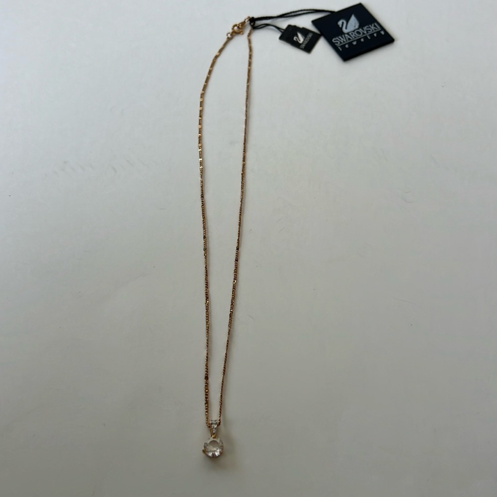 Swarovski Necklace CZ crystal pendant